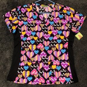 Scrub top, size small. Brand New.
